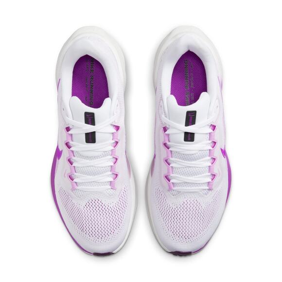 USED Nike Pegasus 41 Women's Running Shoe,White/Black/Pink/Hyper Violet)Sz 10 - Picture 1 of 3